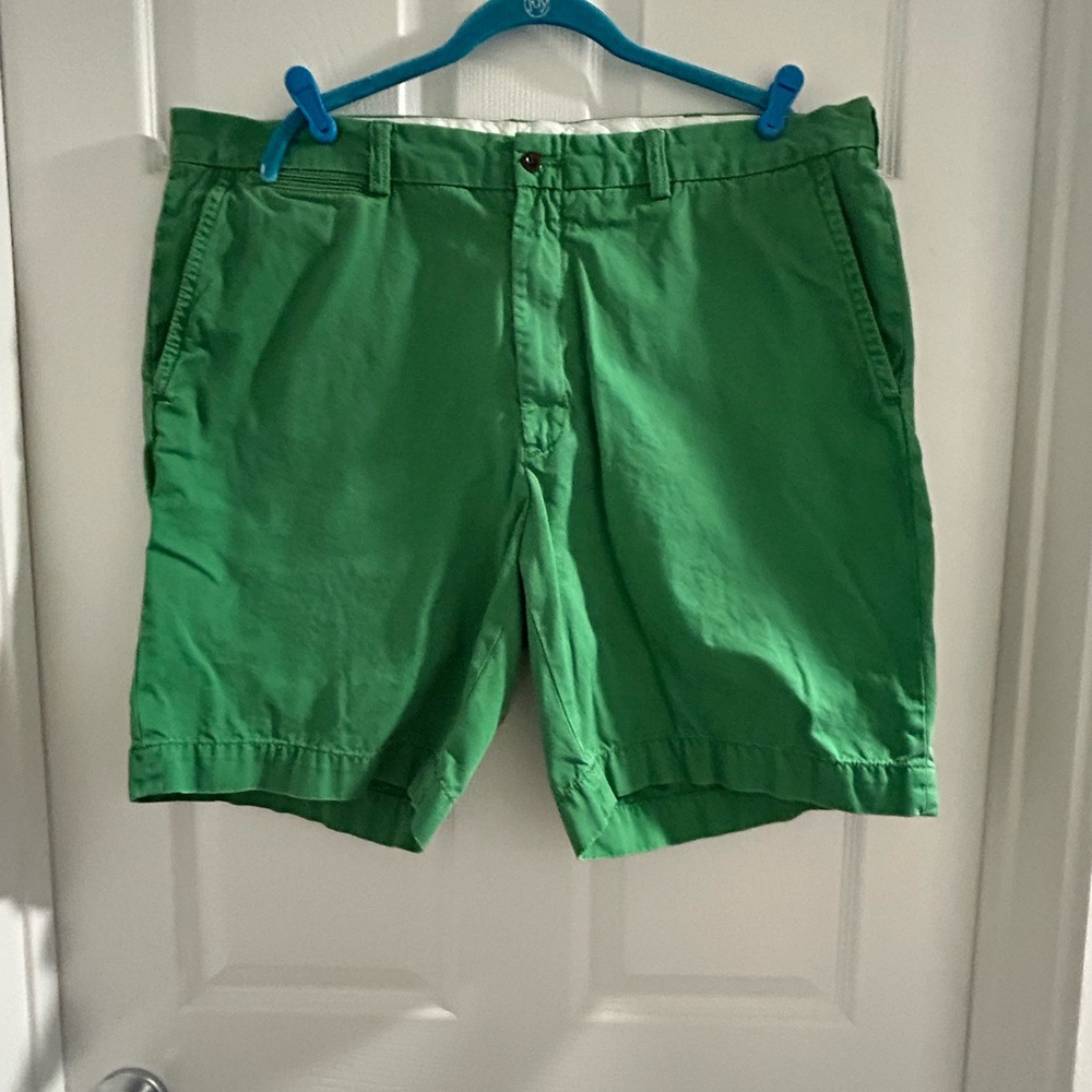 Polo By Ralph Lauren Mens Cotton Green Shorts Size 42